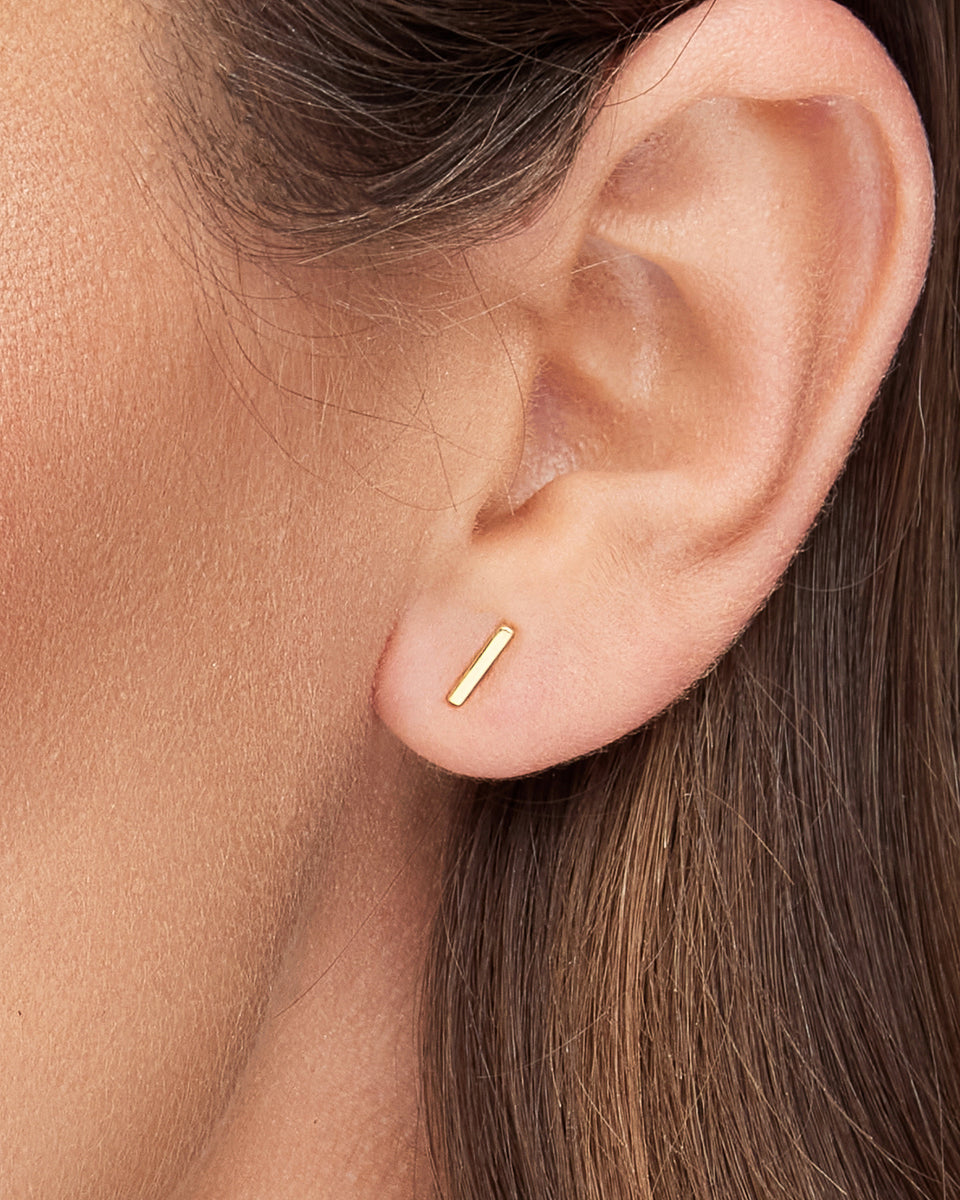 Dainty bar clearance earrings