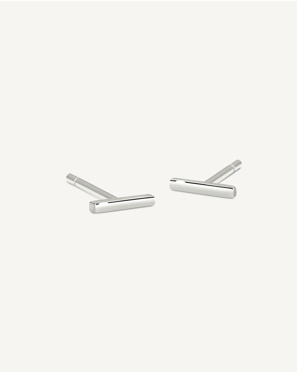 Bar Stud Earrings