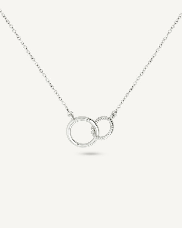 Interlocking Circles Necklace