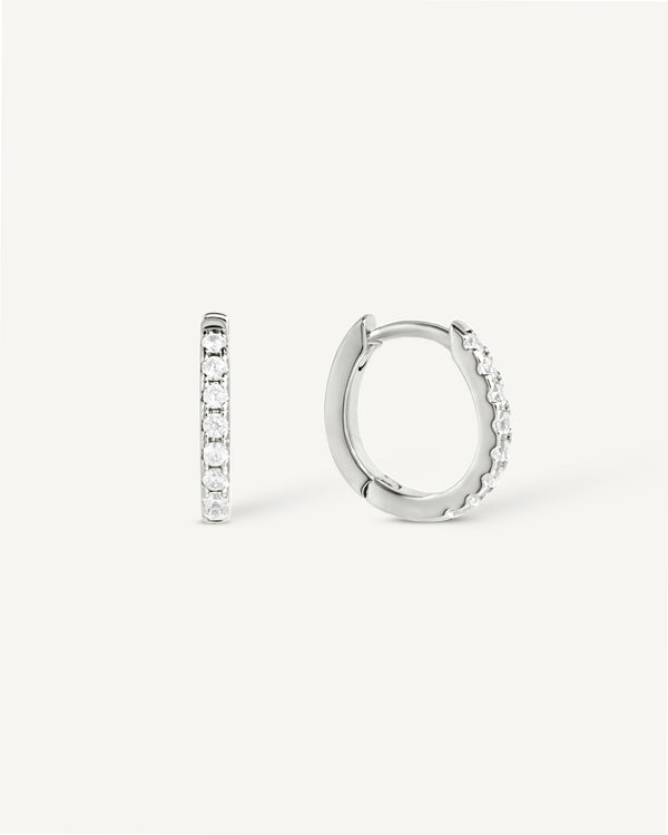 Dawn Pave Hoops