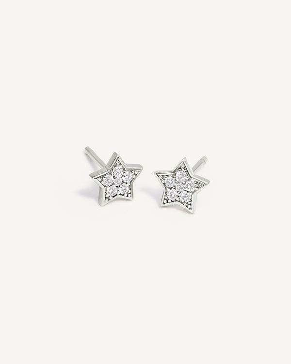 Star Crystal Studs