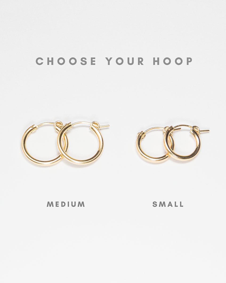 Signature Hoop Earrings – Monday Monarch